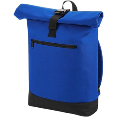 BagBase Roll-Top Backpack BG855 - Bright Royal - 32 x 44 x 13 cm