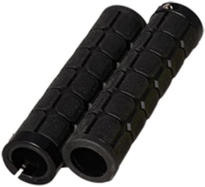 Fietsstuur Grips met Lock-On Bevestiging - Zwart, Extra Dik voor Comfort