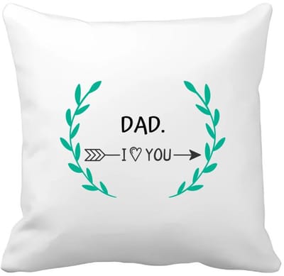 Akyol - dad i love you Kussen hoes - Papa - de liefste vader - vader cadeautjes - vaderdag - verjaardag - geschenk - kado - 40 bij 40 cm