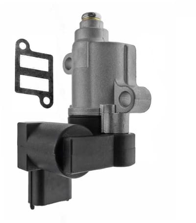 Dailygoody - Inactieve luchtregelklep - IAC-ventiel - Hoogwaardige kwaliteit - Zwart+Zilver - Compatibel met Hyundai i10 1.2 - 35150-03000 - 1 stuk