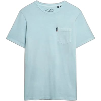 Superdry - Classic Essential T-shirt met Zak - Heren - T-shirts