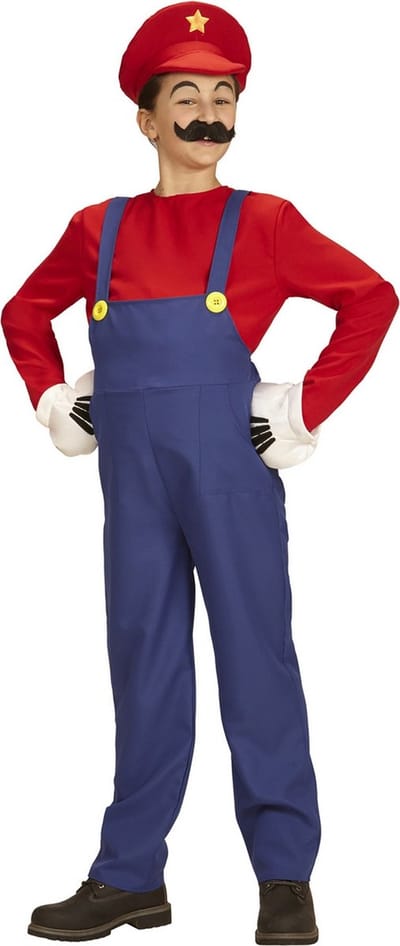 Mario de loodgieter tuinbroek voor kids