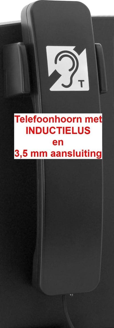 GEEMARC LHA3 Telefoonhoorn met luisterspoel - Luisterhulp voor mobiele telefoons - slechthorend - pp450