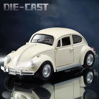 1:18 Kevers Lichtmetalen Auto Model Diecasts Metaal Klassieke Voertuigen Auto Model Hoge Simulatie Geluid Licht Verzameling Kinder Speelgoed Cadeau