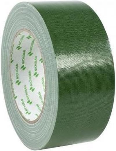 Nichiban Gaffa Tape NT1200 Duct Tape 50 mm / 25 meter in donkergroen - Originele Gaffer Tape