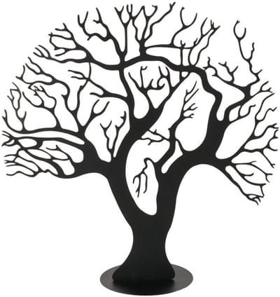 Boltze - Boom - Levensboom - Metaal - Decoratieve Boom - 47x16cm