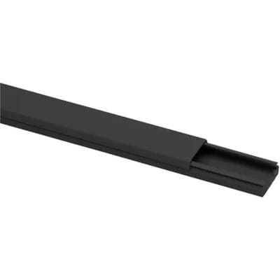 Kopp Kabelgoot Zelfklevend 20x10mm Antraciet 2m