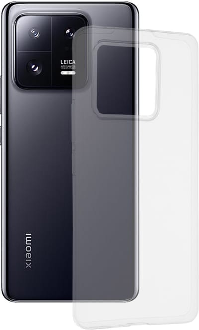 Hoesje geschikt voor Xiaomi 13 Pro - Techsuit Clear Silicone Back Cover - Transparant