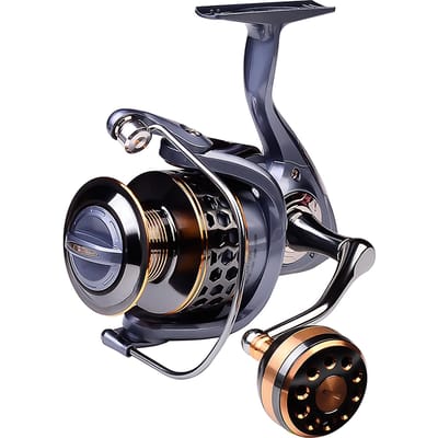 Spinmolen Visreel Met Links Rechts Verwisselbare Volledig Metalen Spoel Visgerei Aas DR7000