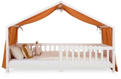 Hemel voor het huisbed, mousseline LIAN, 1 stuk – koper