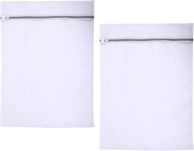 Set van 2 Waszakken voor Kleding, Geschikt voor Shirts, Sweaters en Beddengoed, 60 x 80 cm, Herbruikbare Wasnetten met Rits voor de Wasmachine