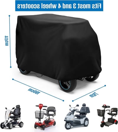 Mobiele Scootmobiel Beschermhoes, Waterdichte Rolstoel Cover voor Reizen, Lichtgewicht en Bescherming tegen Weerselementen zoals Regen, Stof en Zon (190 * 71 * 117cm)