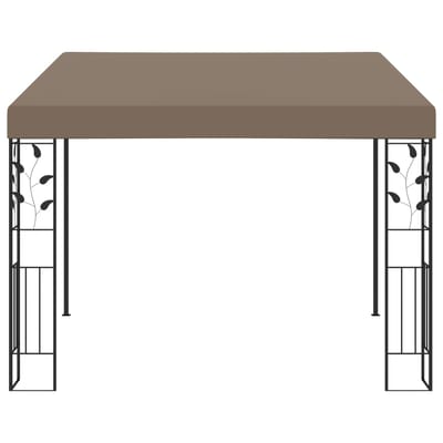 vidaXL - Wandprieel - 3x3x2,5 - m - taupe