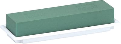 Oasis - Table deco- Steekschuim - Medi - 4 stuks - Wit - 25x9cm