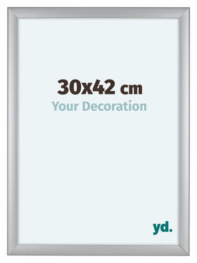 Your Decoration - Fotolijst 30x42 cm - MDF - Zilver Mat - Como