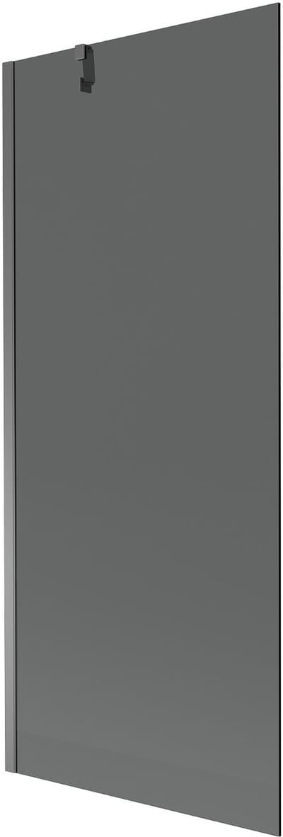 Mexen Next badscherm 1-deurs 80 x 150 , grafiet, gun metal - 895-080-000-00-40-95
