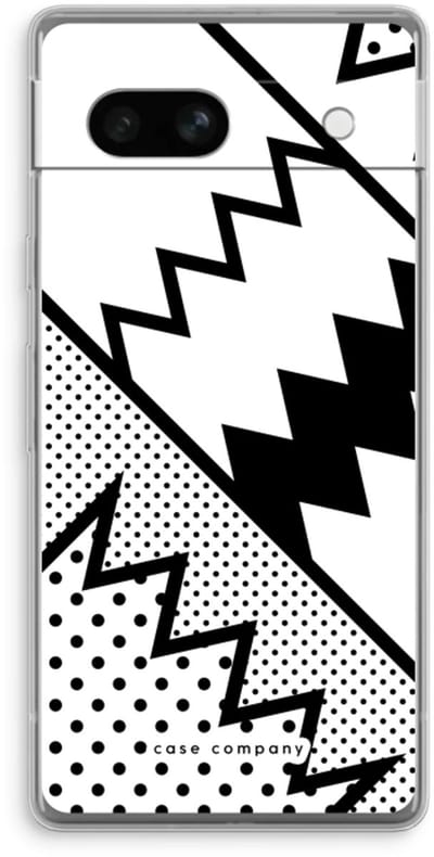 Case Company® - Hoesje geschikt voor Google Pixel 7A hoesje - Pop Art #5 - Soft Cover Telefoonhoesje - Bescherming aan alle Kanten en Schermrand