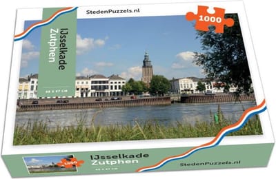 StedenPuzzels - IJsselkade Zutphen - 1000 stukjes