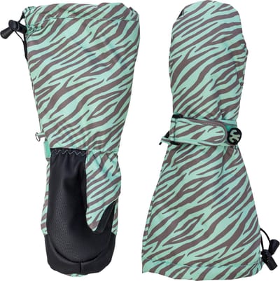 Ducksday - wanten – Munt – Bruin - unisex - Small – 2/3jaar – recycled polyester – superwarm