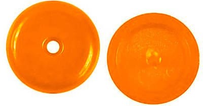 VCTparts® Gordel Riem Afstand Stopper Clip Oranje [Gordelhouder - Gesphouder - Gordelstopper - Gordelclip]