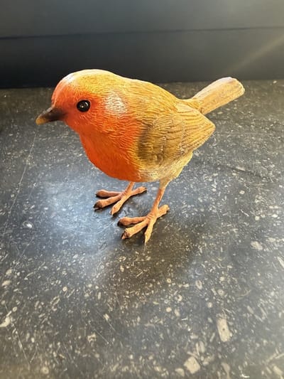 Roodborstje,geschikt voor binnen en buiten,decoratie
