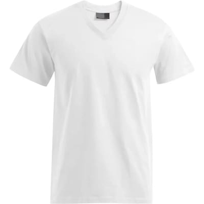 Promodoro Premium V-Neck-T E3025 - White - S