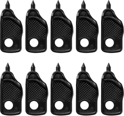 Irrigatie Pijp Perforator - Slang Gatmaker - Tuin Besproeiing - Precisie 4mm Gat - 10 Stuks - Zwart