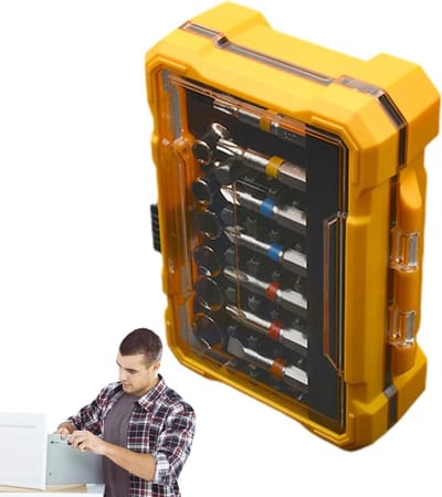 Schroevendraaierset 50-delig - Magnetisch gereedschap - Doe-het-zelf projecten - Sterke magnetische hechting - 50 bits - Regenboogkleuren