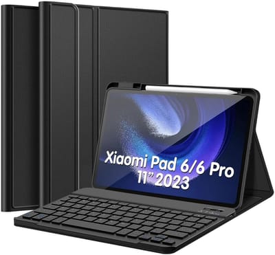 EtuiTab Mi Pad 6/6 Pro - Bluetooth Toetsenbord - Zwart - Magnetische Houder - Standaardfunctie