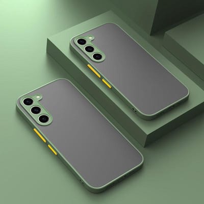 Voor Samsung Galaxy S24 FE Hoesje Samsung Galaxy S20 S21 S22 S23 S24 fe S25 Plus 25 Ultra 5G Cover Mat Pantser Bumper Hoesje S24