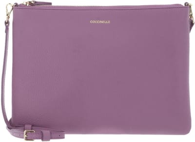 COCCINELLE Leren schoudertas Best Crossbody Bag Jellyfish paars