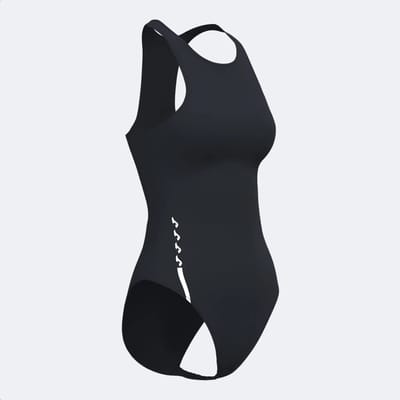 Joma one piece swimsuit banador shark iii black, 4xs
