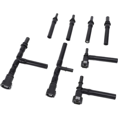 EVAP Systeem Lekdetectie Kit 960190 Handig Gebruik voor Aansluiting op Auto Rookmachine black