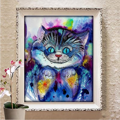 Diy Diamond schilderij meisje mozaïek Cross Stitch Wolf Home Decor borduurwerk portret handgemaakt cadeau Full Square 20X30CM