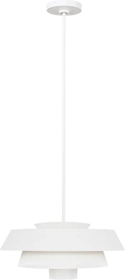 Feiss LED Hanglamp Brisbin | 1X E27 Max 60W | Dimbaar | Matte White