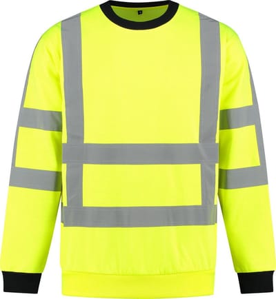 EM Traffic Sweater RWS Fluor Geel - Maat XS