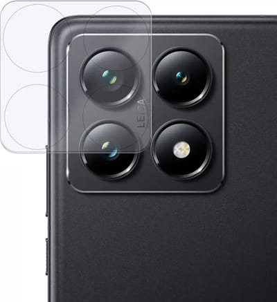 Rosso Camera Protector Geschikt voor Xiaomi 14T Pro | Camera Lens Bescherming | Case Friendly | Ultra Dun Glas | Transparant