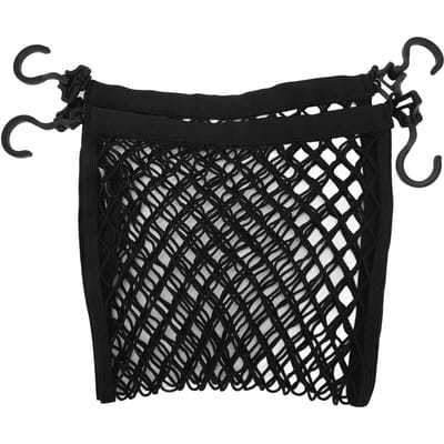 Elastisch Laadnet 27,6x13,8 inch Verdikt Voorkomt Vervorming Auto Mesh Opbergzak Uittrekbare Kar black