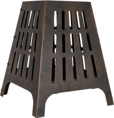 La Hacienda Anubis Vuurkorf - L 40 x B 40 x H 49 cm - Staal - (Roest)bruin