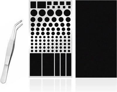Dimmende Stickers voor LED Lampen, Lichtdempende Folies voor Elektronica en Apparaten, 2 Stuks
