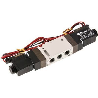 5/2 G1/8'' Bi-Stabiel Magneetventiel 24V DC 1.5-10bar/21.0-140psi 2-polige Stekker YPC