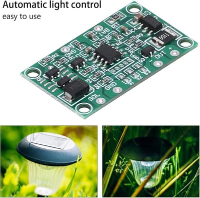 Zonne-energie controller printplaat 3.2V 3.7V voor LED lampen en verlichting
