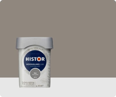 Histor Perfect Finish Lak Hoogglans 0,25 liter - Klei