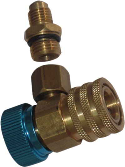 CGS QCH134-14 - Snelkoppeling - R134a - Blauw