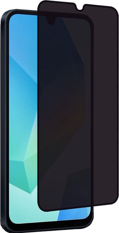 Screenprotector - Geschikt voor Samsung Galaxy A16 - Privacy Filter - Beschermglas - Gehard Glas - Tempered Glass - Screen Protector