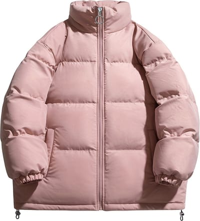 Livano Winterjas Voor Dames - Faux Fur Bontkraag - Parka - Jas - Winter - Volwassen - Roze - Maat S