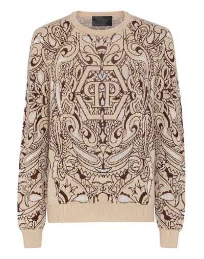 Pullover Ronde Hals Paisley