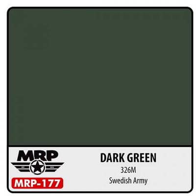 Mr. Paint MRP-177 - Dark Green 326M – 30 ml verf voor Airbrush & Detailwerk