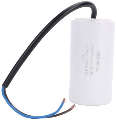 Cosensi - Motorloopcondensator - 40 UF - Betrouwbare prestaties - Cilindrisch formaat - Hoogwaardige condensator - Geschikt voor huishoudelijke app...