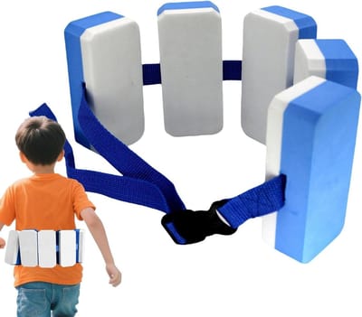 Kinderswem Gordel - Drijfgordel Zwemmen - Leren Zwemmen - Progressieve Ondersteuning - Verstelbaar - Blauw